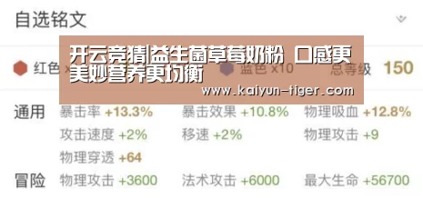开云竞猜|益生菌草莓奶粉 口感更美妙营养更均衡(图1) 开云直播